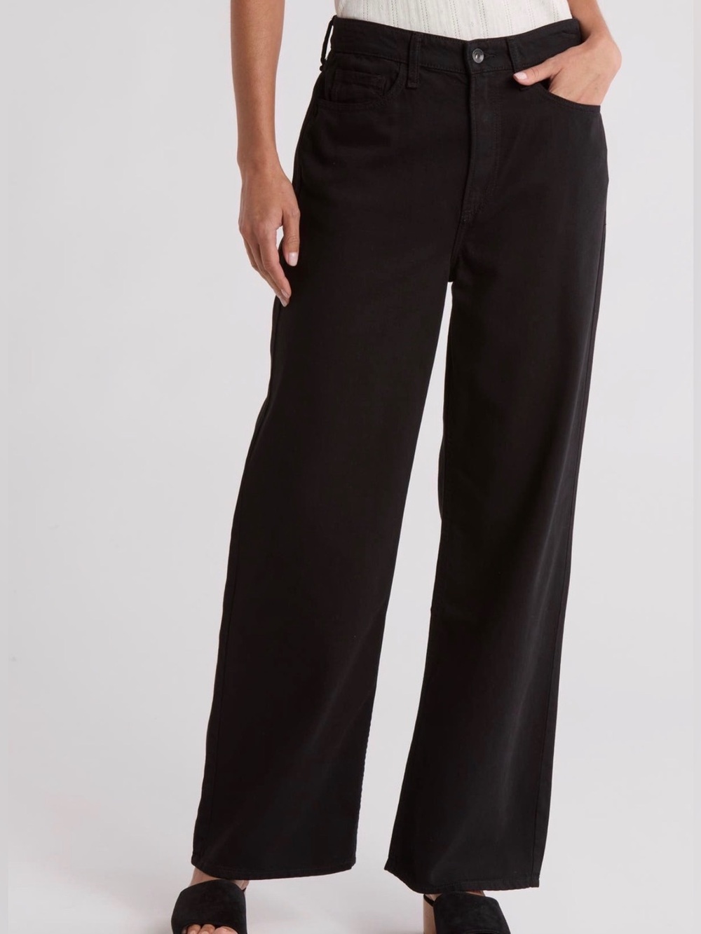 rag & bone Lori Mid Rise Wide Leg Pants